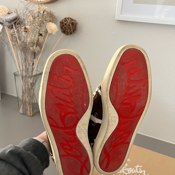 Christian Louboutin Rantus Orlato High Top Flat Shoes 🐯 - Picture 10 of 10